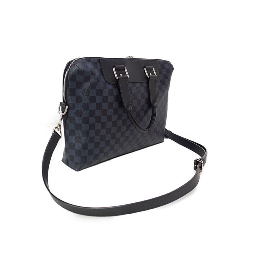 Louis Vuitton PDJ Jour Damier Blue Document Bag Porte Cobalt Business